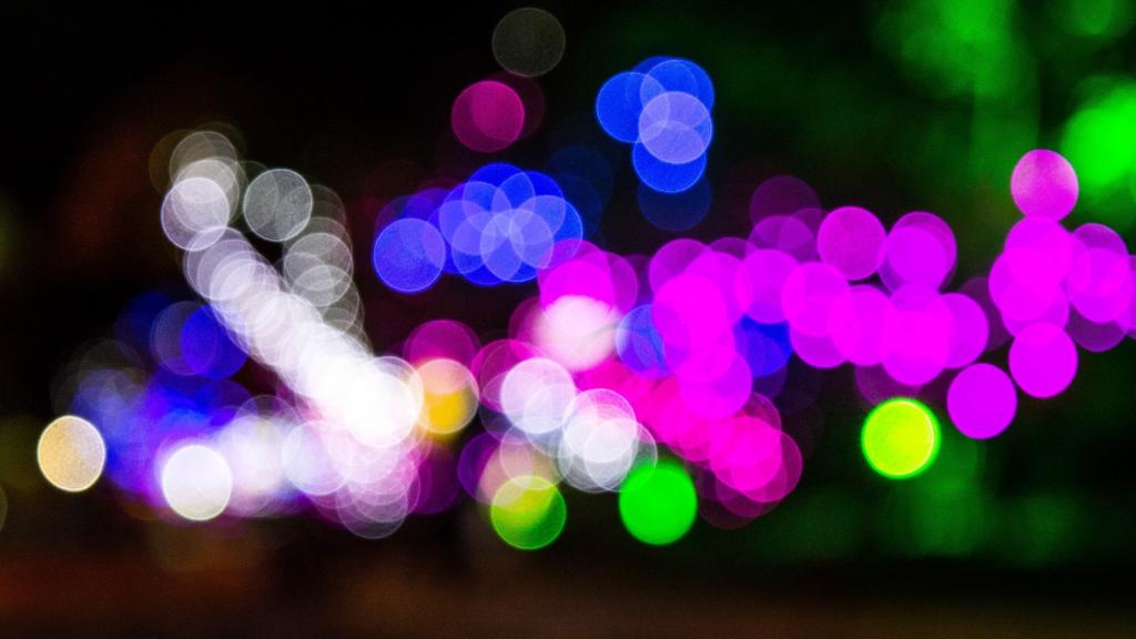 多彩气泡唯美创意写真