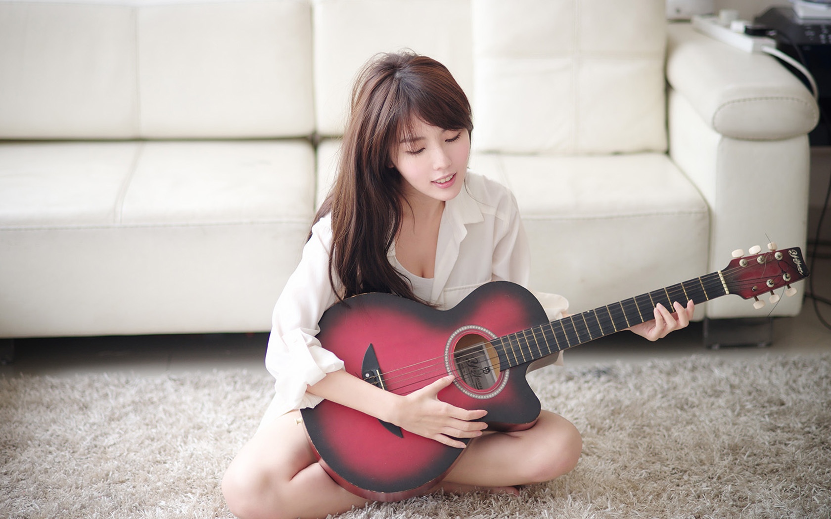 居家清纯美女写真