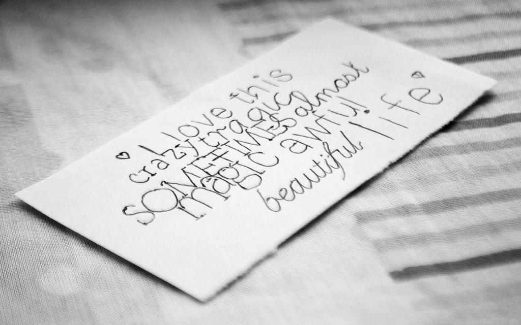 纸片传情爱情温馨浪漫