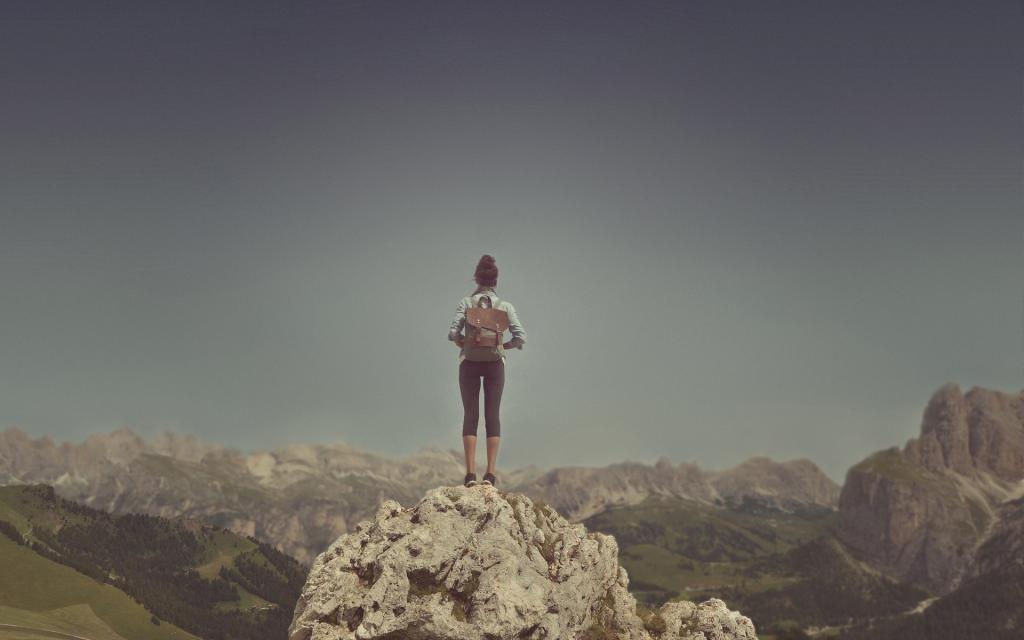 幽静的白云石山