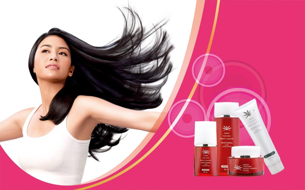 化妆品创意广告