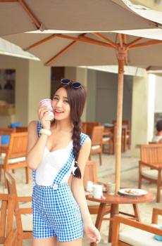 小清新美女户外写真-28