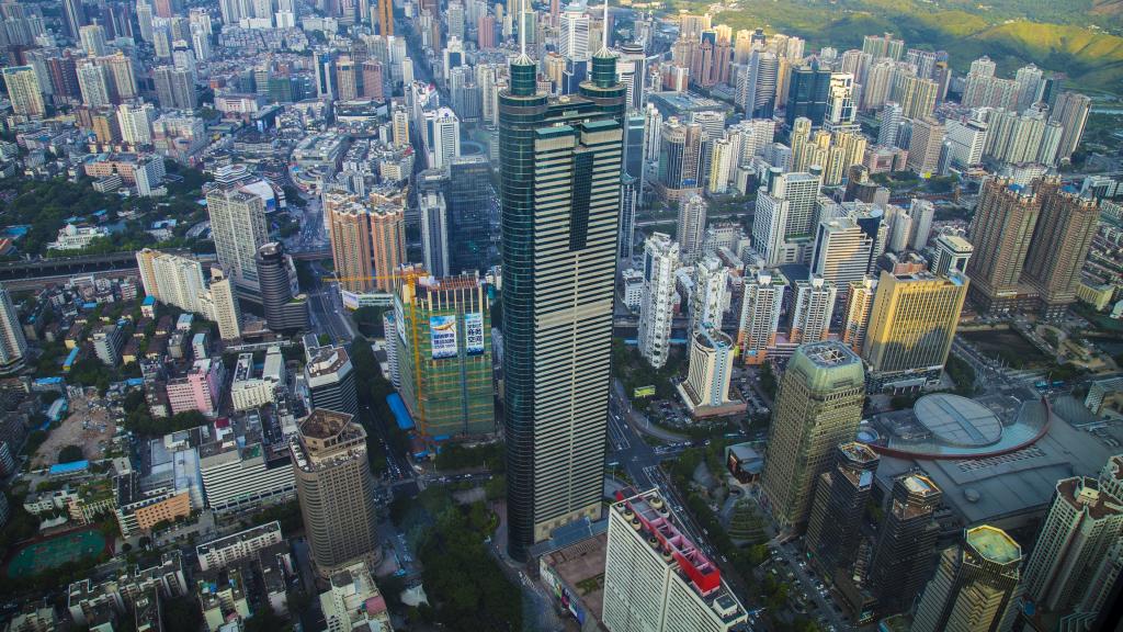 广东深圳城市风光
