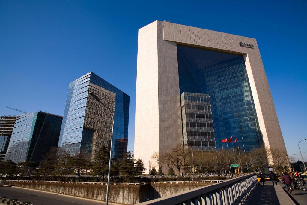 北京东二环建筑风景