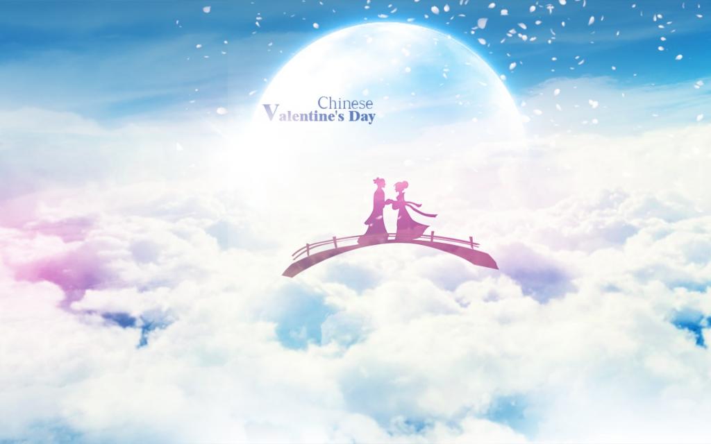 七夕牛郎织女鹊桥相会