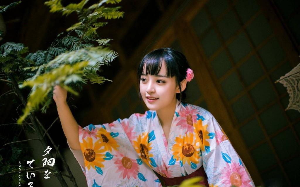 日本和服少女