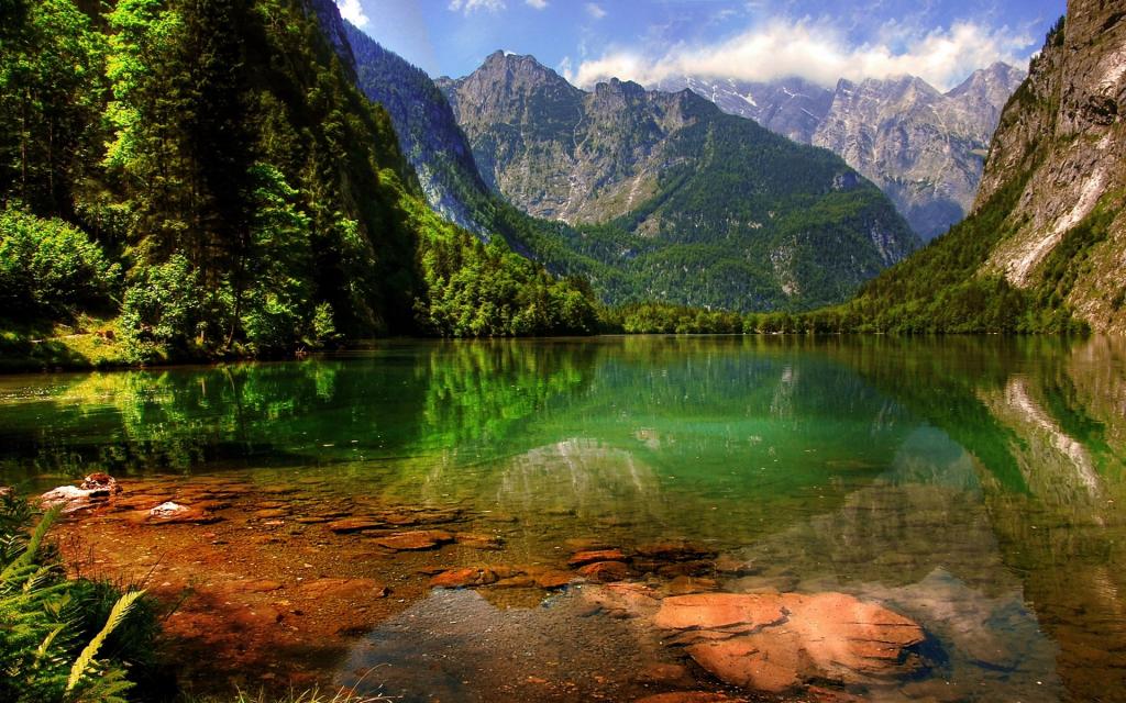 唯美的山川湖海美景