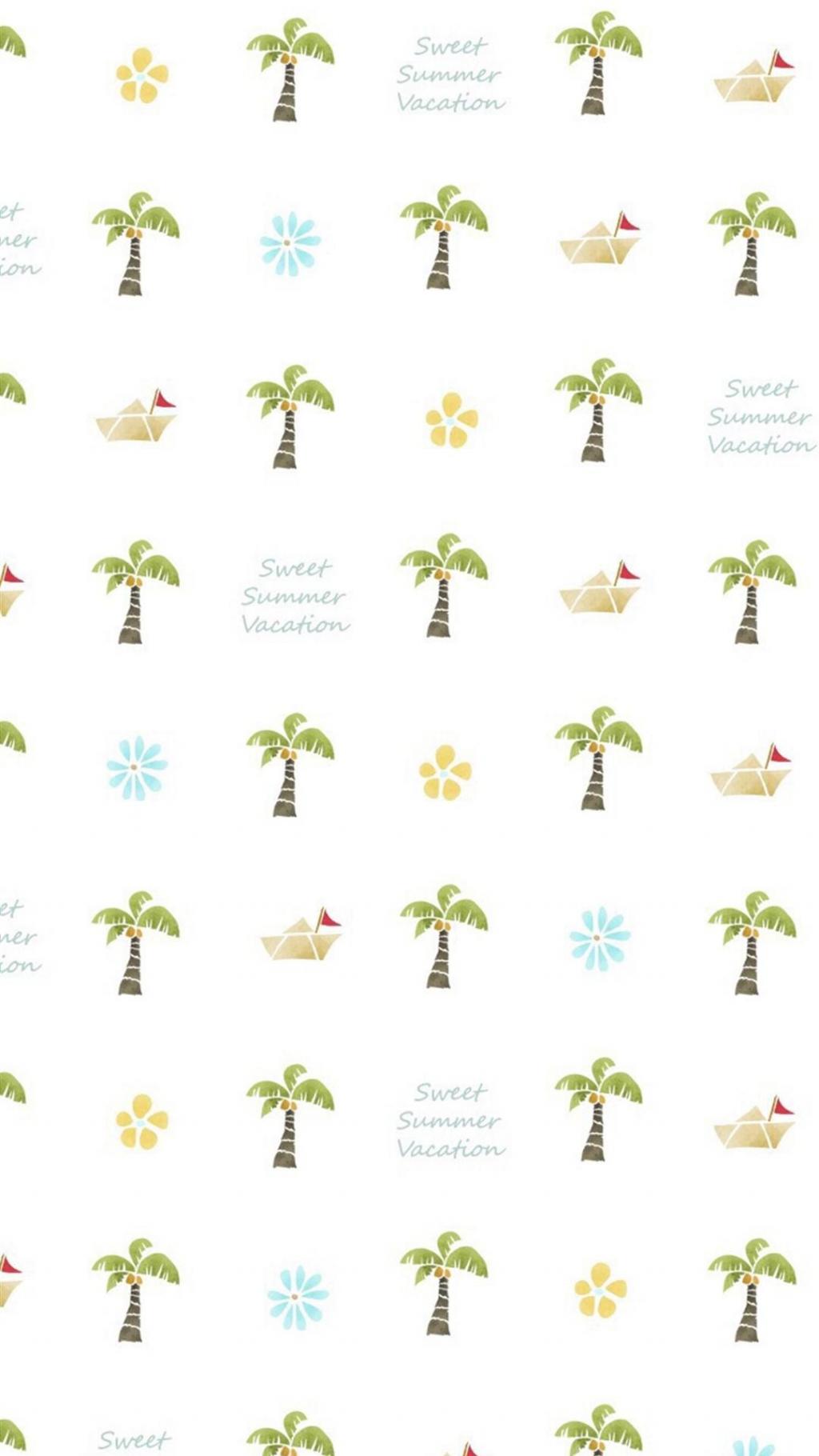 可爱平铺背景手机锁屏壁纸