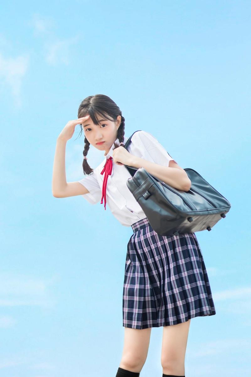 JK制服清新少女写真