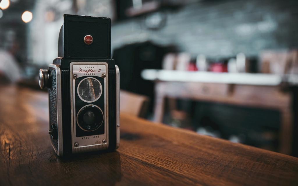 复古相机静物写真