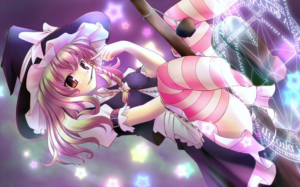 雾雨魔理沙动漫图片