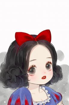 迪士尼公主系列可爱动漫手绘-4