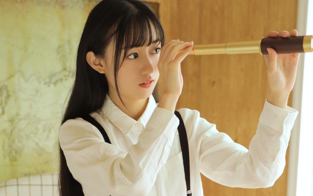 甜美可爱的文艺美女气质写真