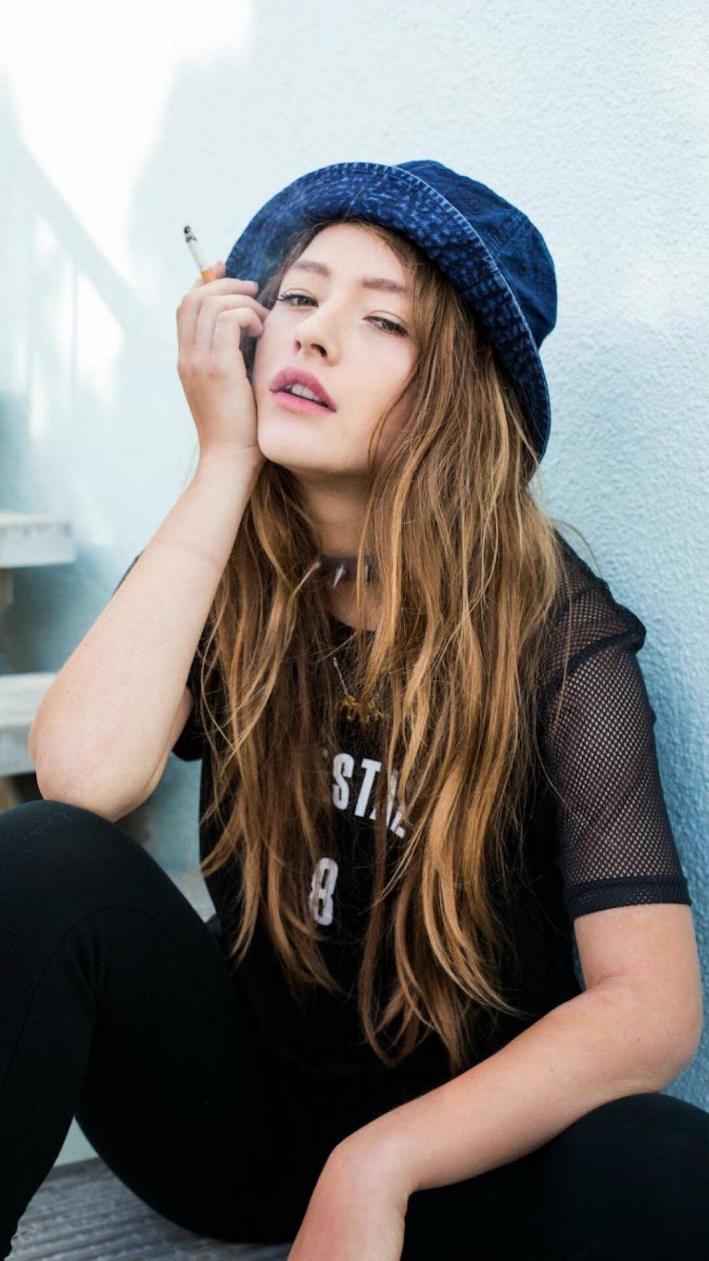 欧美美女模特个性写真