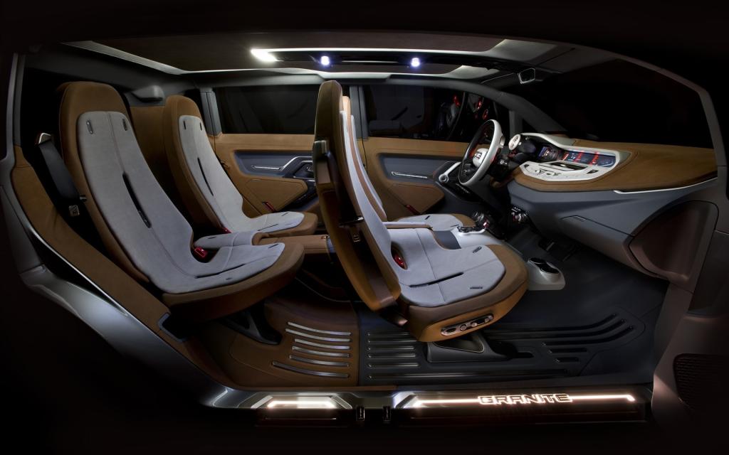 炫酷概念车驾驶室