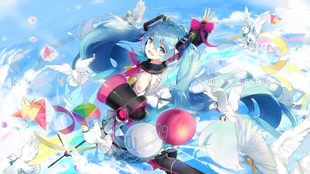 初音未来创意卡通动漫
