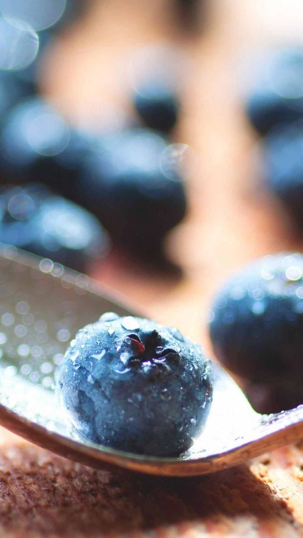 小清新可口水果蓝莓