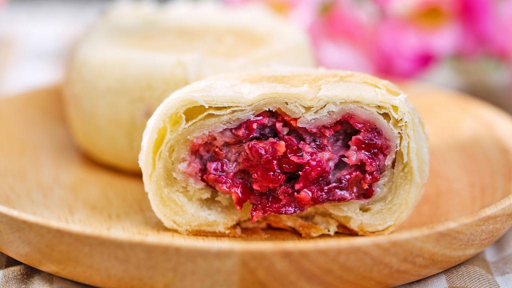 中秋节水果月饼