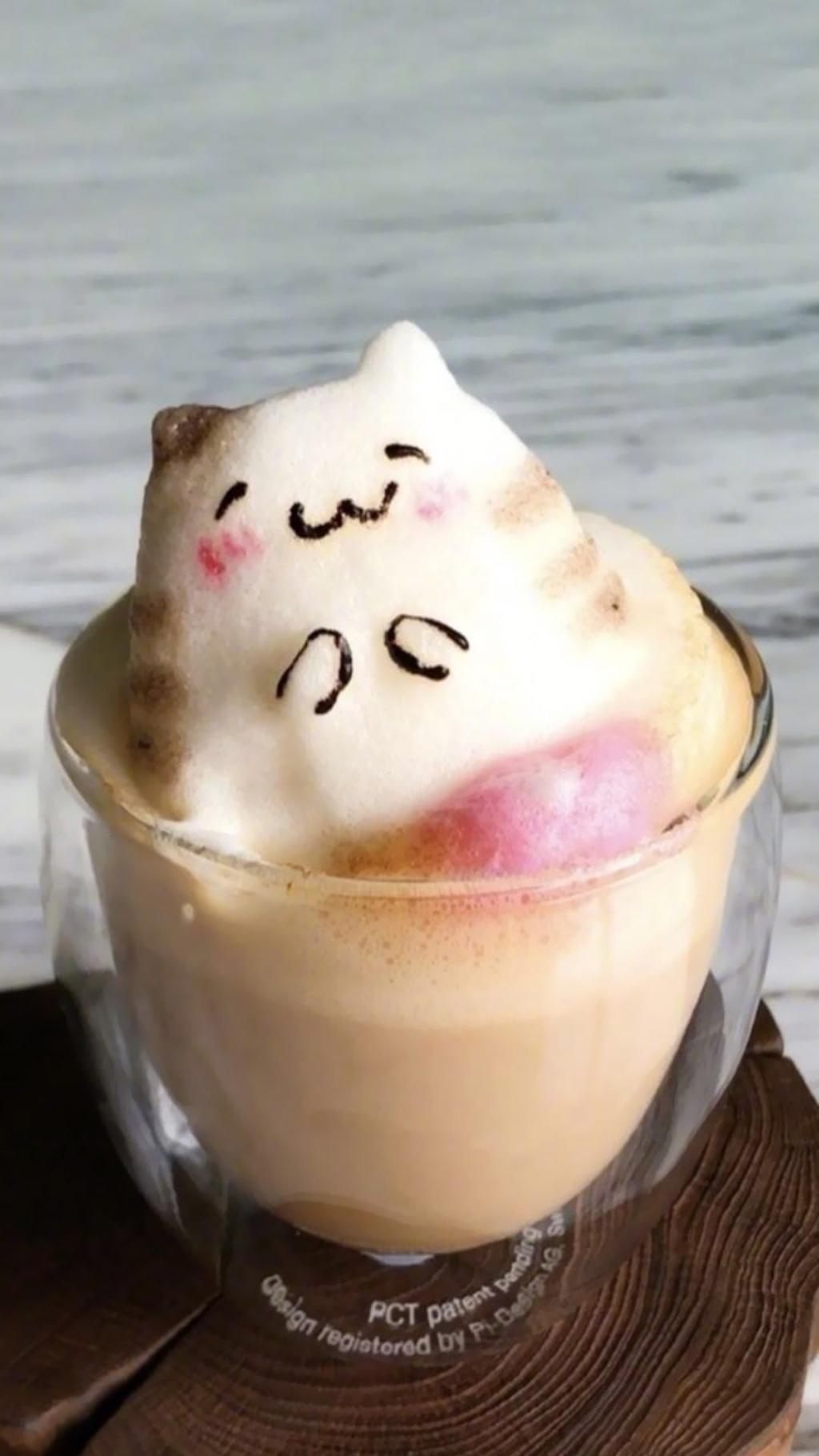 好看的美味摩卡布蕾