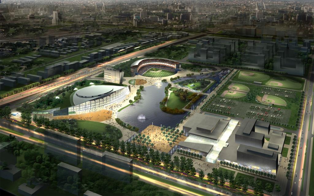 北京建筑园林效果