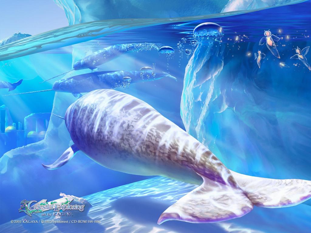 梦幻唯美插画美景