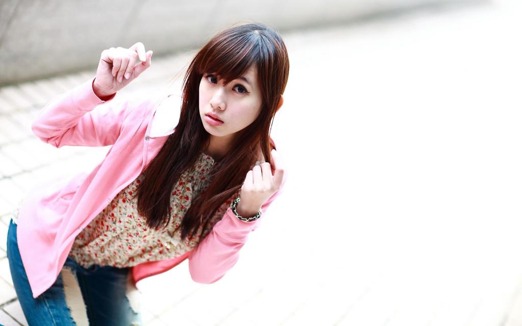 青春卖萌女生清新