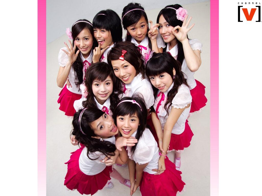 黑涩会美眉壁纸