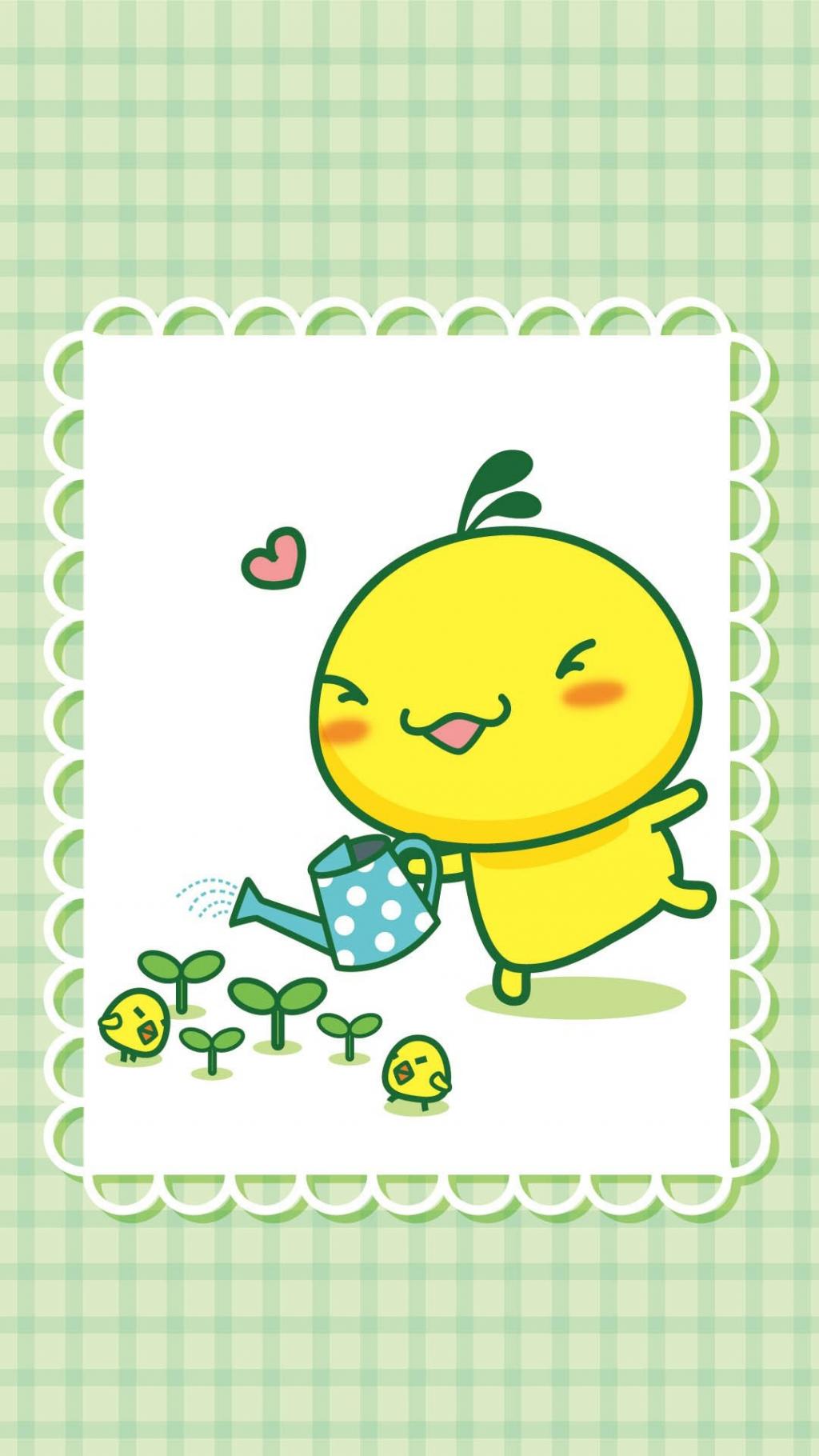 植树节卡通萌物写真