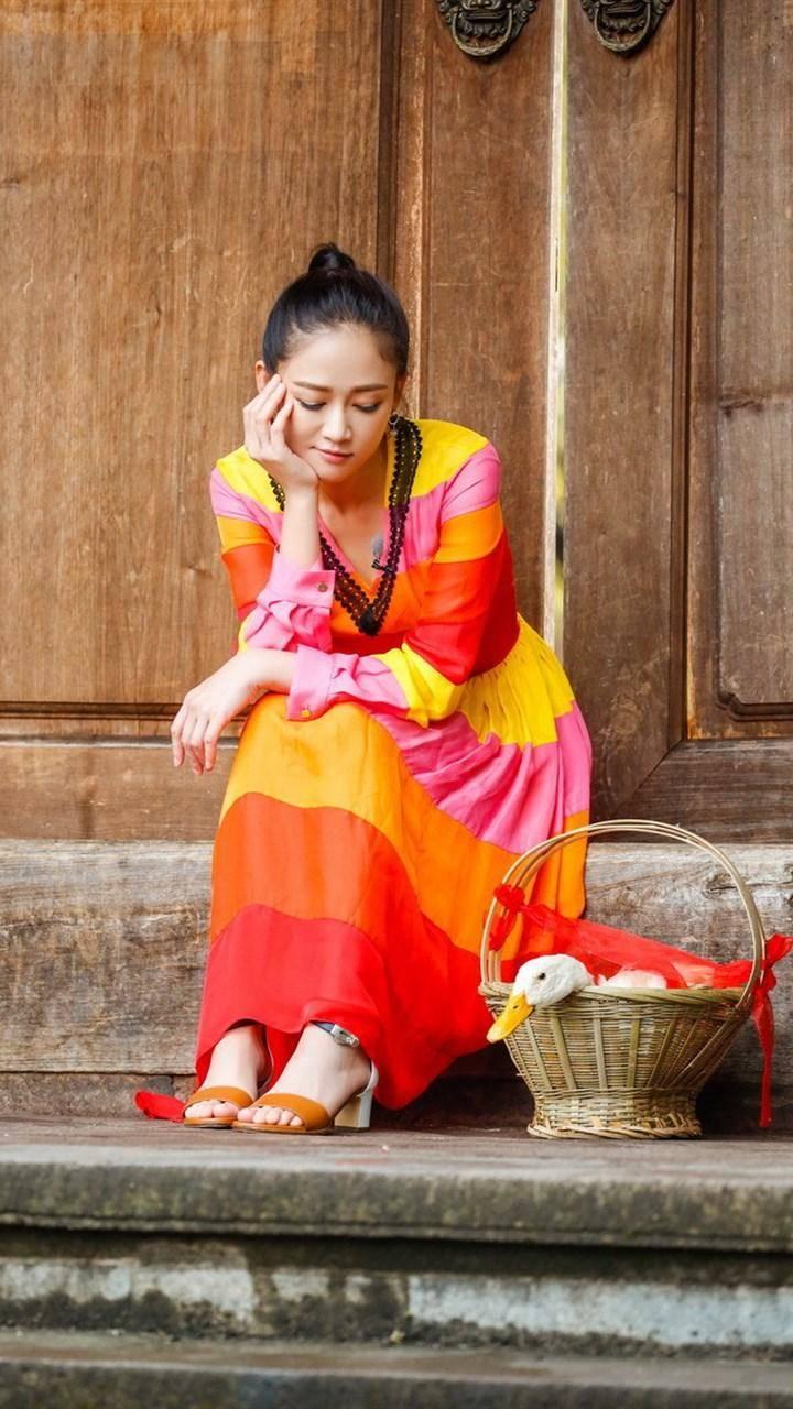 《我们来了》陈乔恩俏皮图片