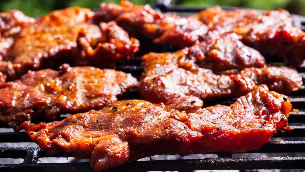 高清5k分辨率烤肉图片