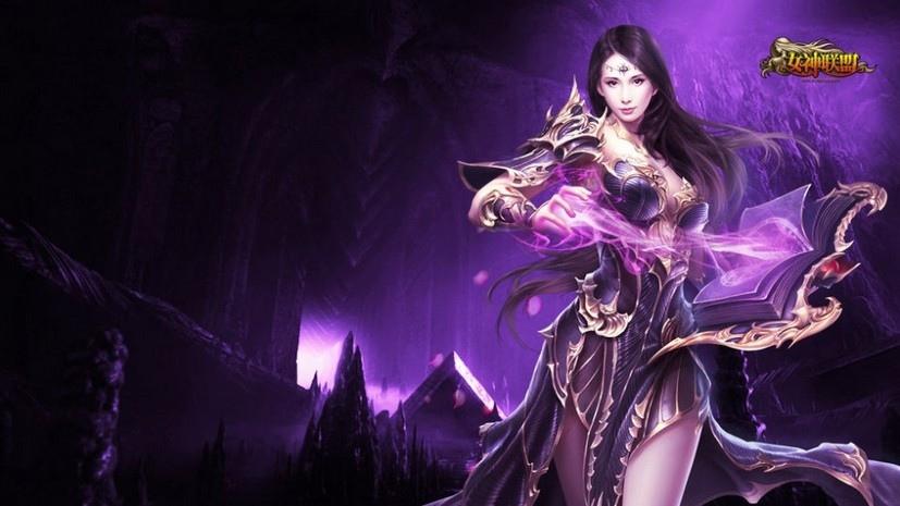 《女神联盟》游戏美女角色原画