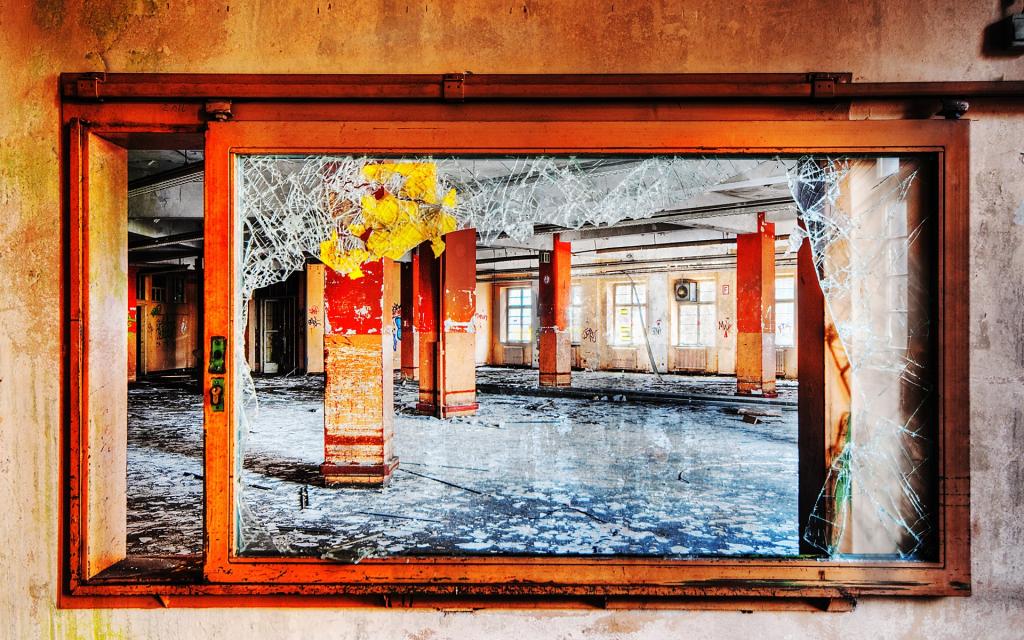 遗忘的城市破旧建筑(下)