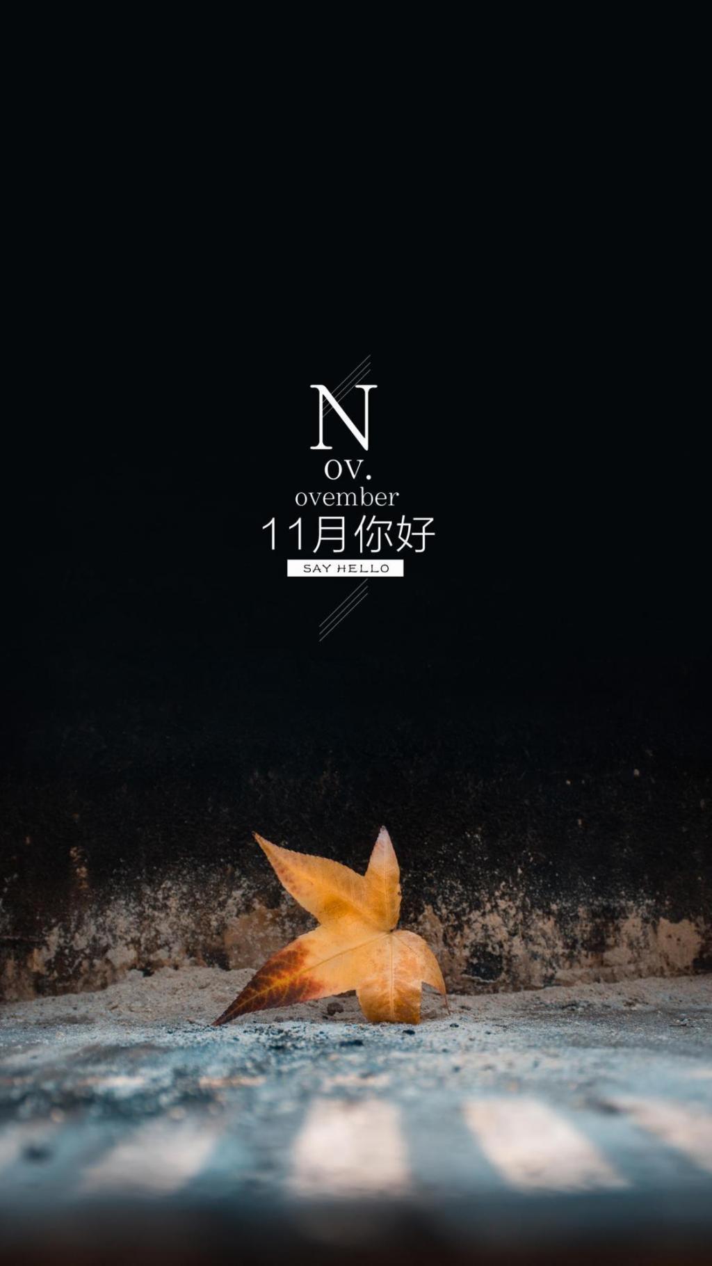 11月你好唯美迷人秋景风光