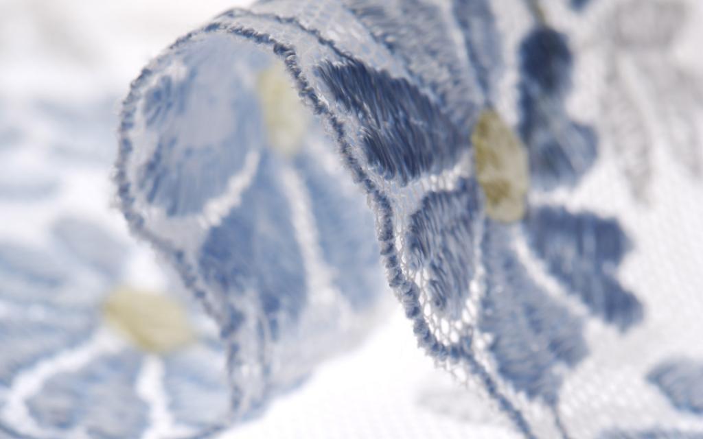 唯美的布纹蕾丝