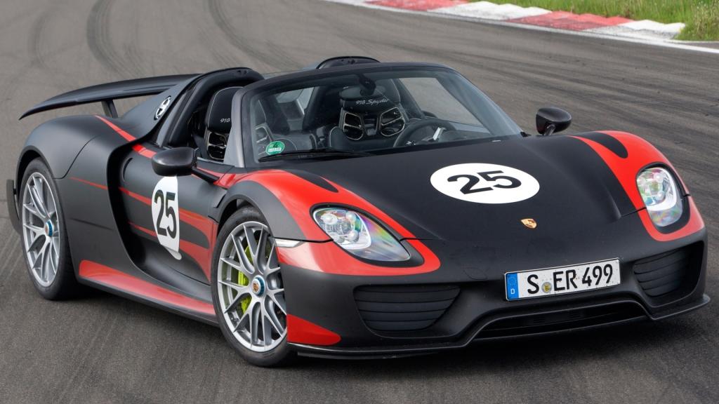 帅气保时捷918图片