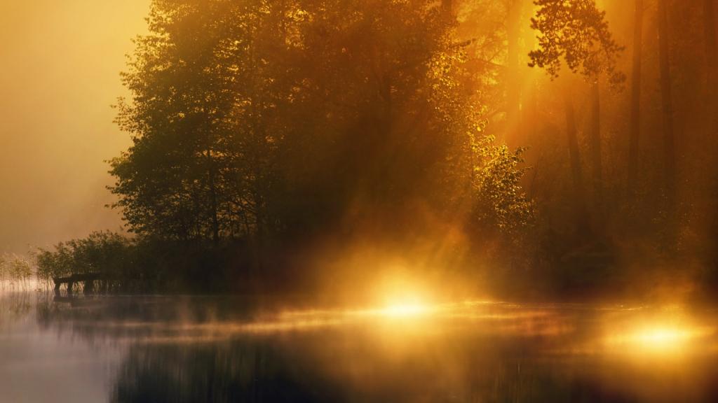 精选湖泊山水风景