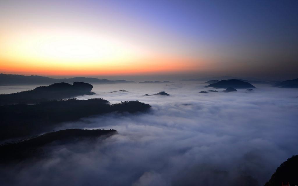 武夷山云海风景