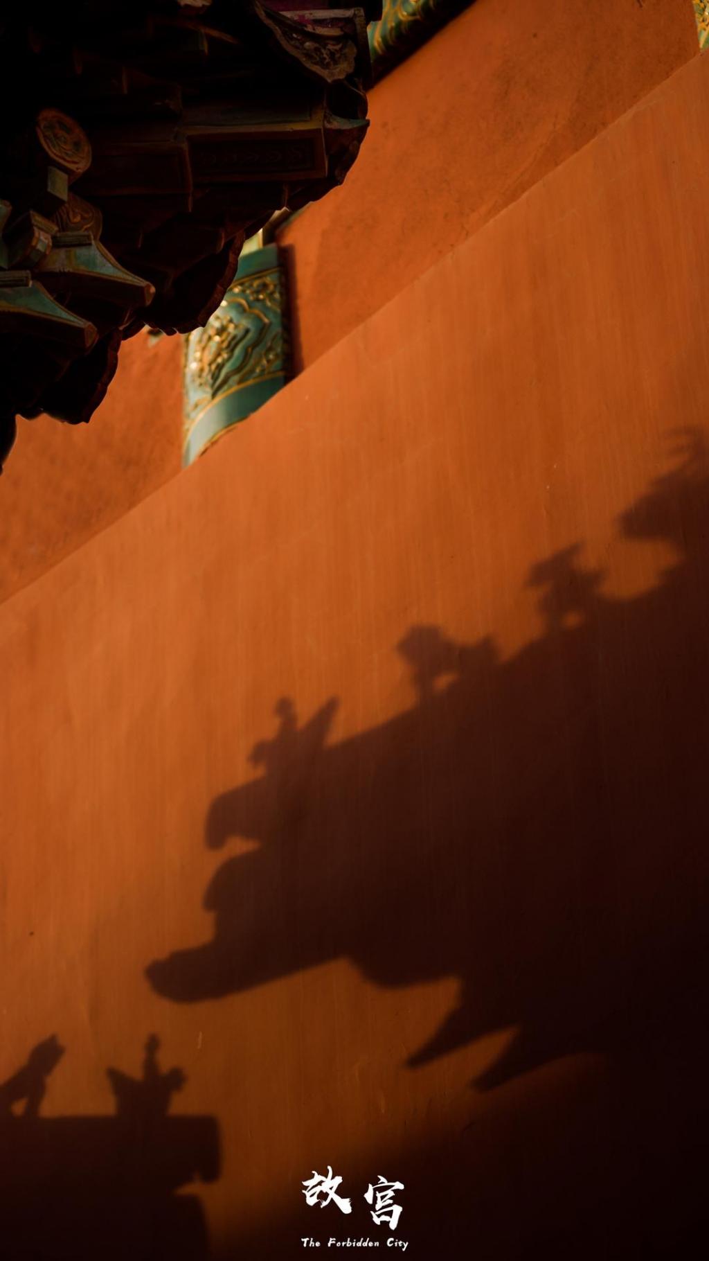 故宫秋天风景意境写真