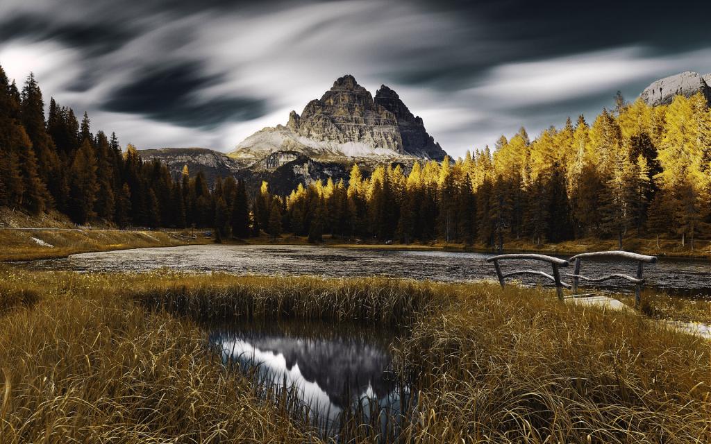 幽静的白云石山