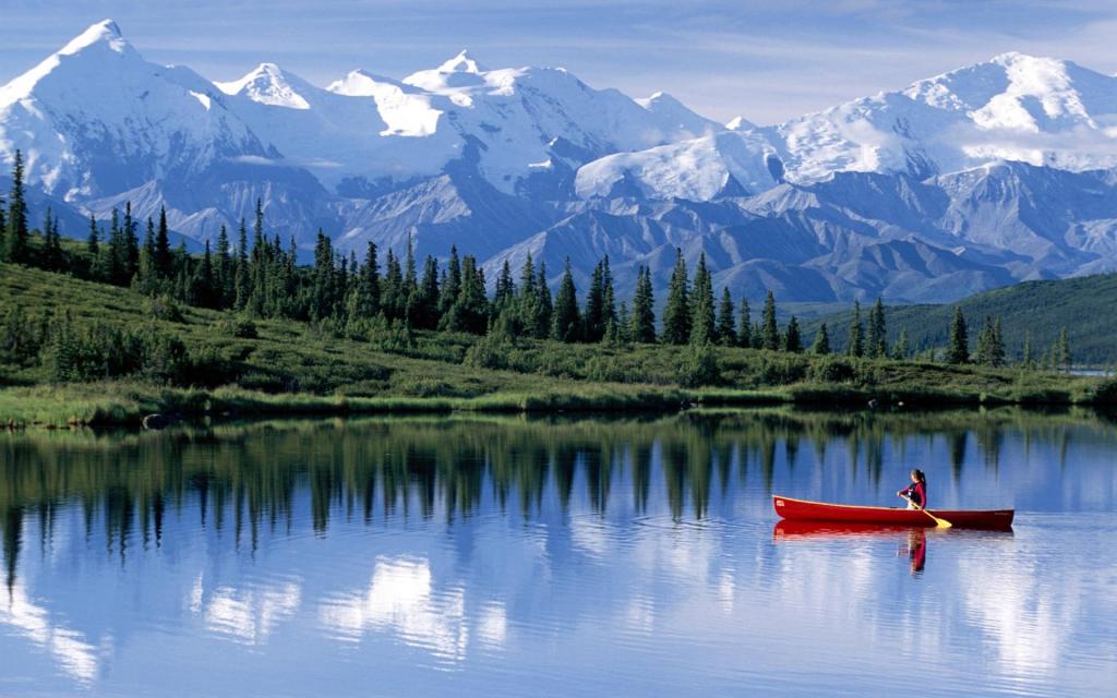 雪山下的冰块,高清图片,电脑桌面-壁纸族