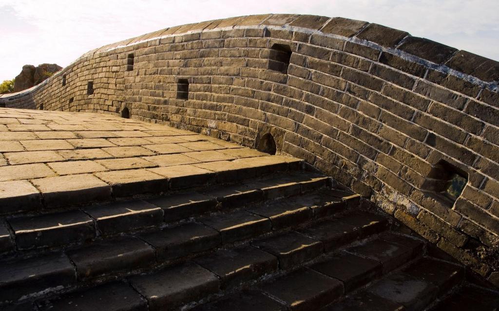 壮观的金山岭长城风光