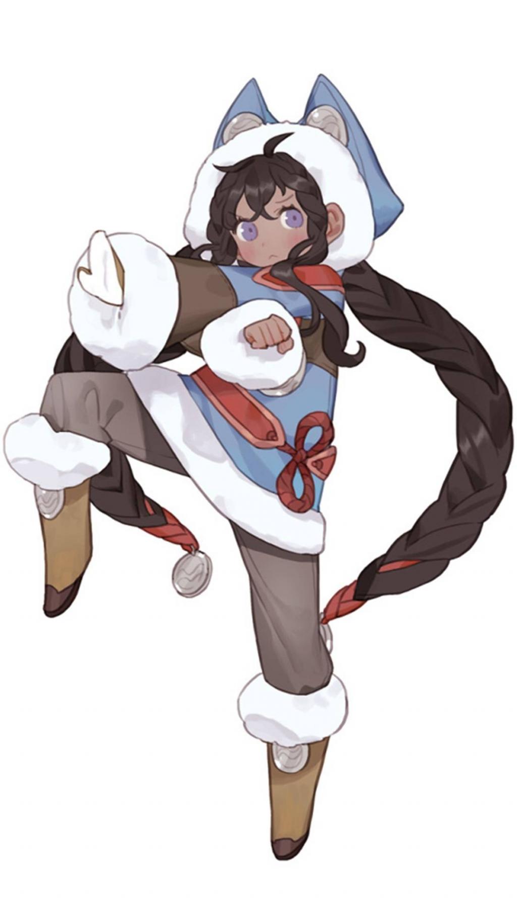 可爱萝莉们的插画