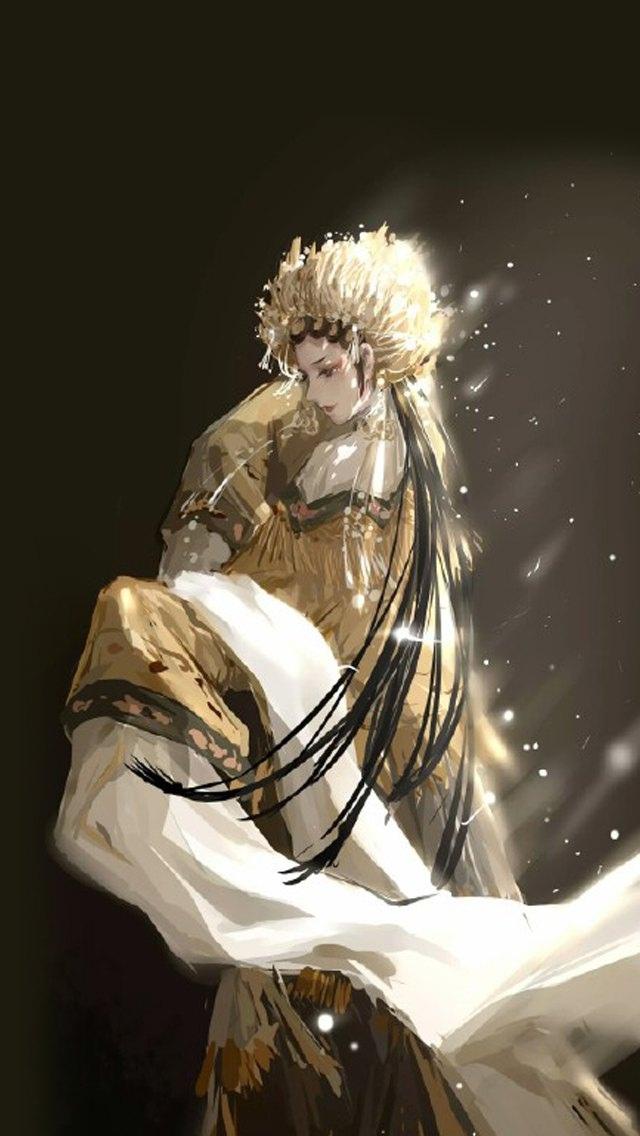 手绘水墨版《延禧攻略》人物剧情