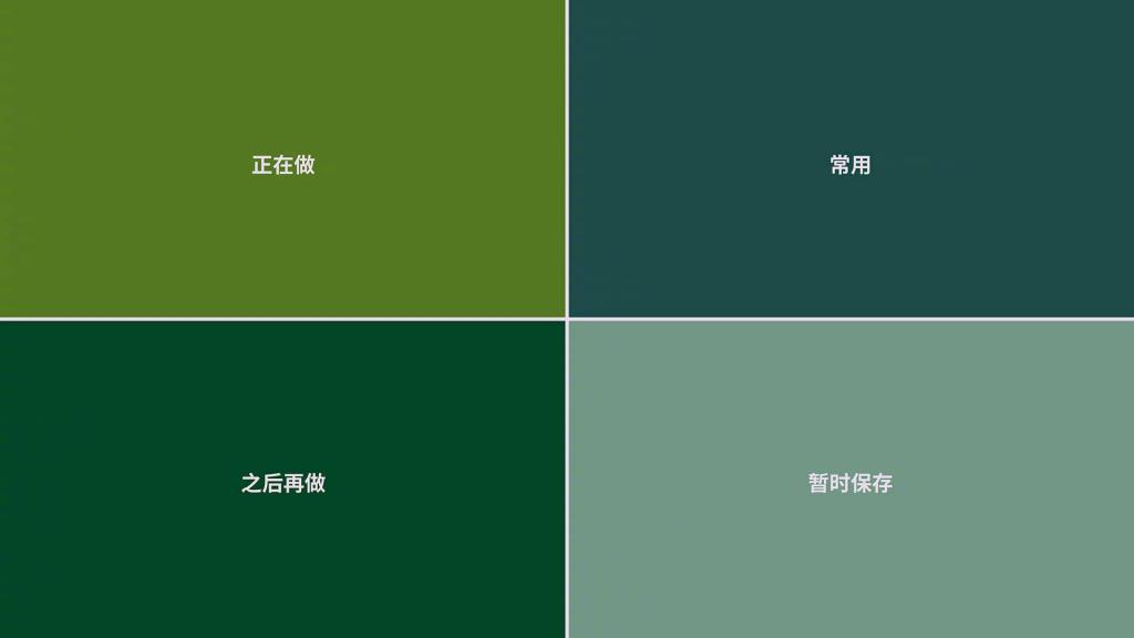 将事情分门别类新奇趣味