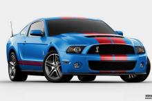 经典的野马跑车