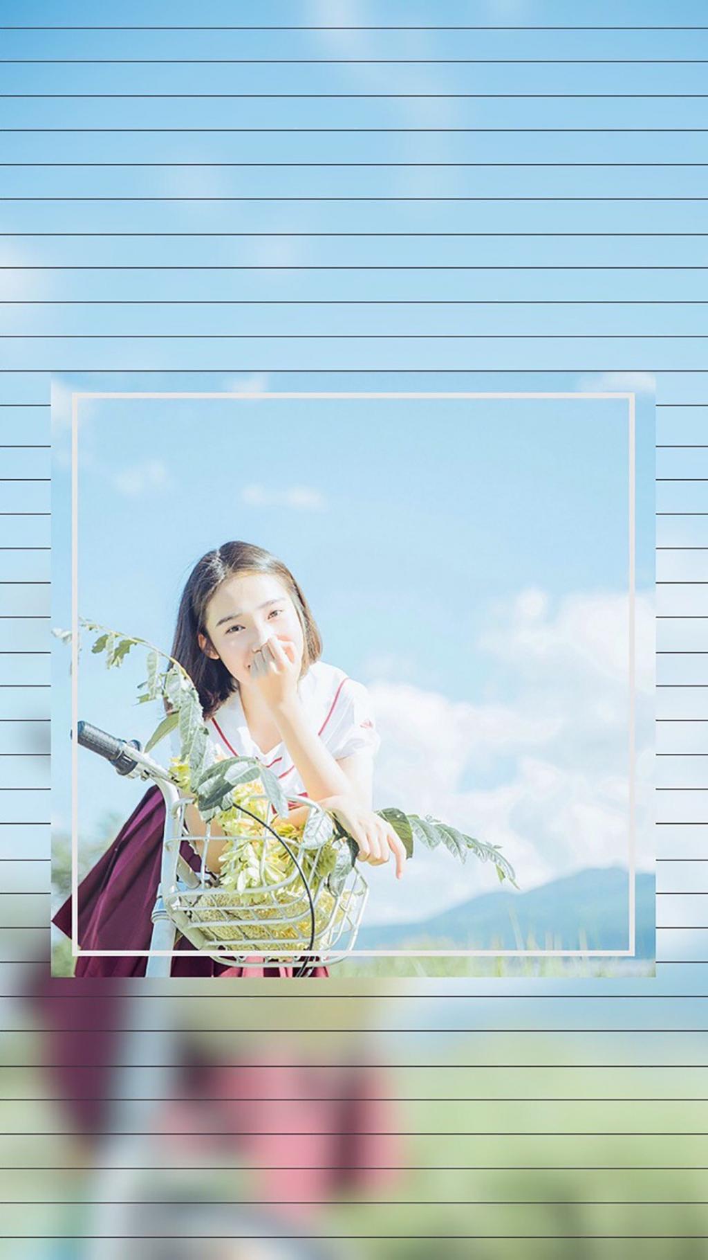 创意设计美女头像