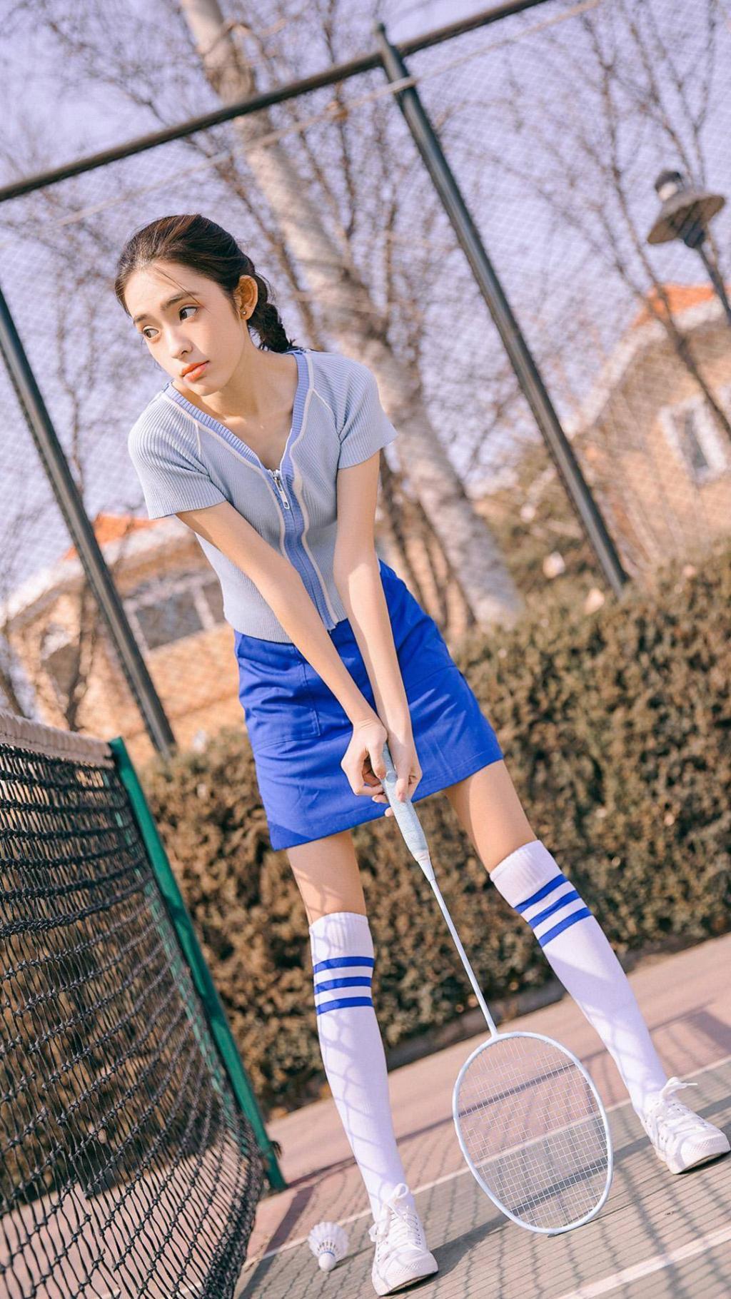 清纯美女运动风少女写真