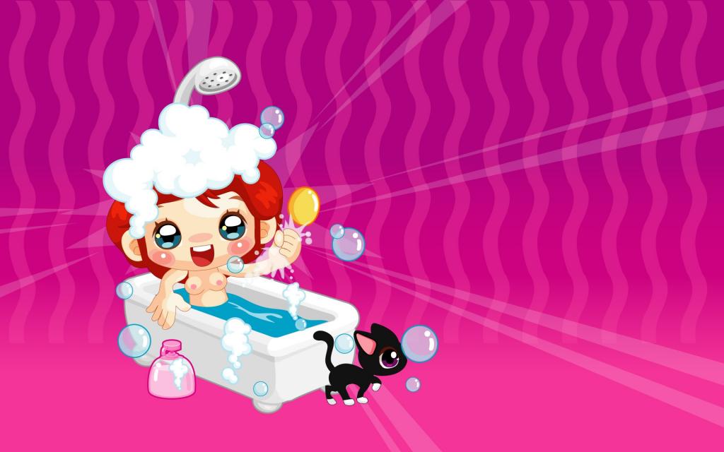 矢量卡通有趣儿童