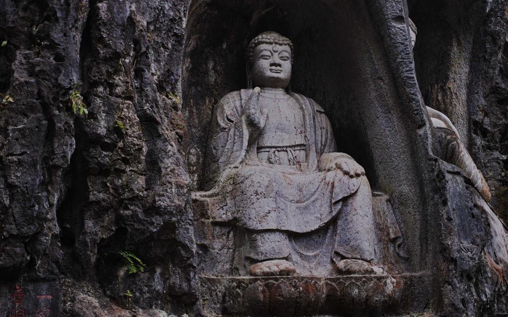 杭州著名的灵隐寺