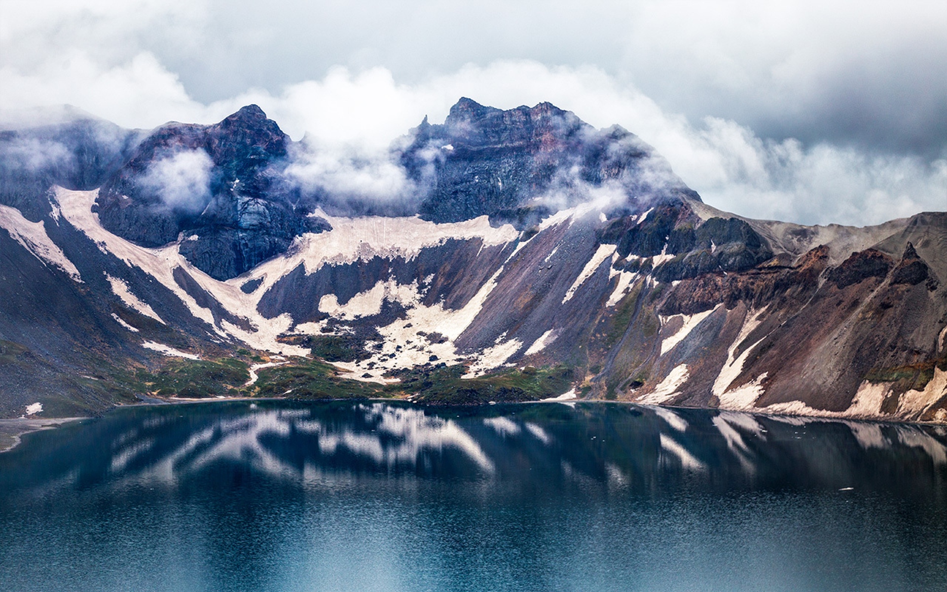 长白山天池:天使的眼泪落人间,高清图片,电脑桌面-壁纸族